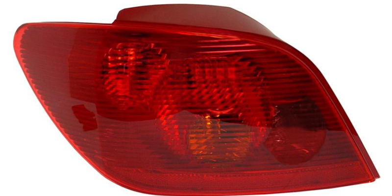 ліхтарь задний лівий, с патроном H/B