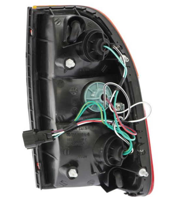 ліхтарь задний лівий, червонийо-оранж., с патроном -01 214-1952L-AE - зображення 2