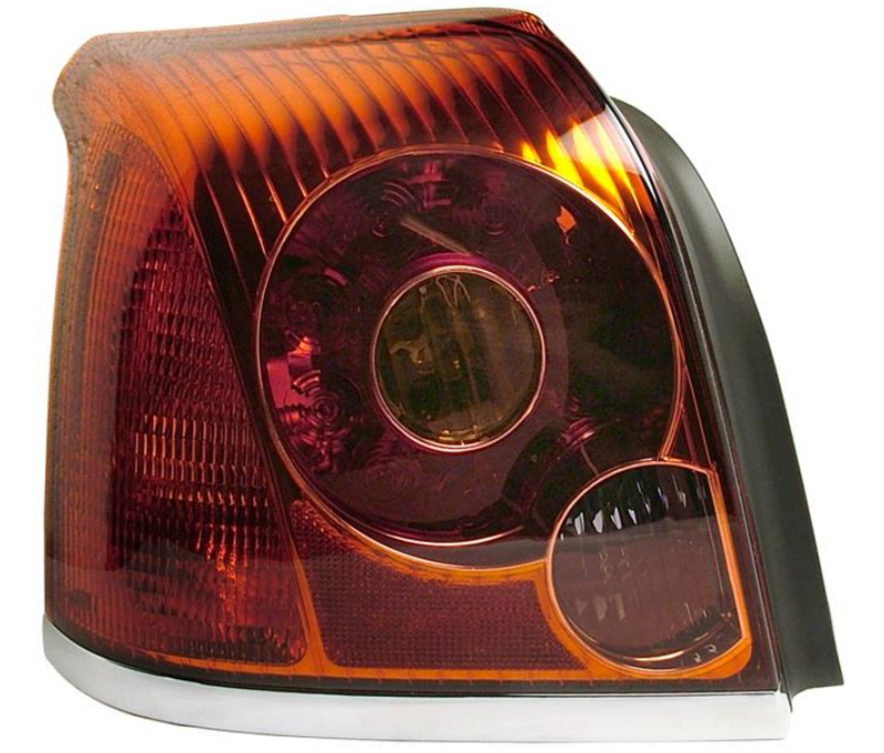 ліхтарь задний лівий, без патрона, SEDAN -6/06