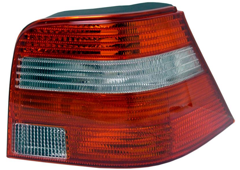 ліхтарь задний правий, без патрона (димчатий/червоний)