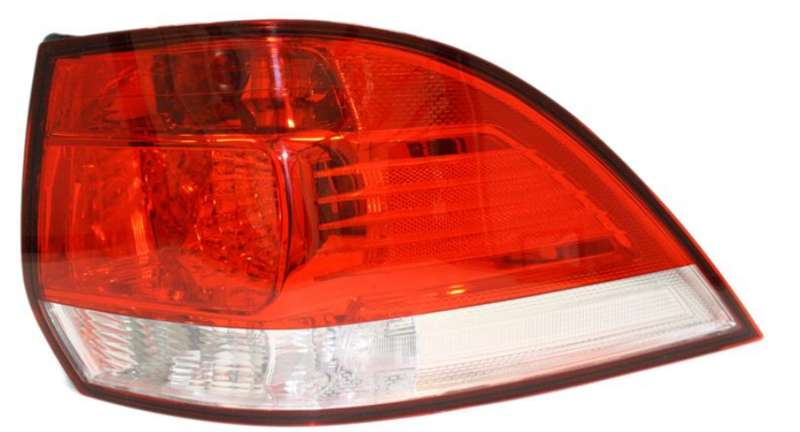 ліхтарь задний правий зовн., без патрона, черний backgкруглое, COMBI