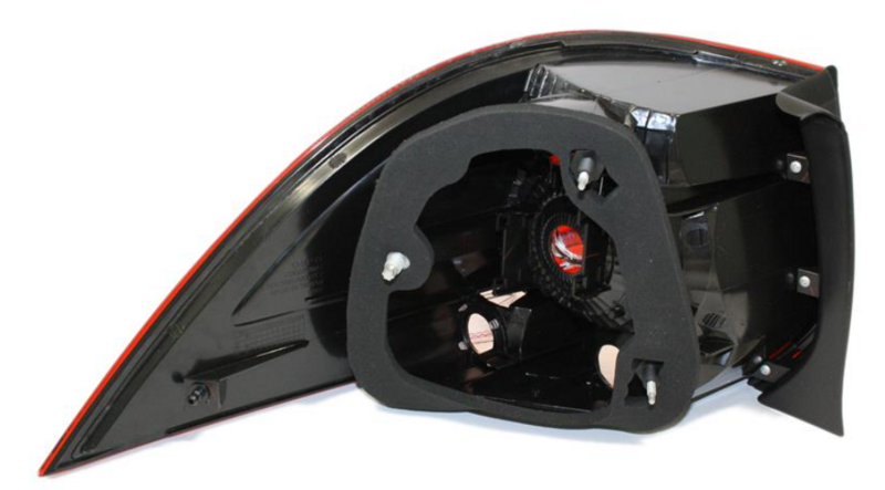 ліхтарь задний правий зовн., без патрона, черний backgкруглое, COMBI 441-1995R-LD2UE - зображення 2